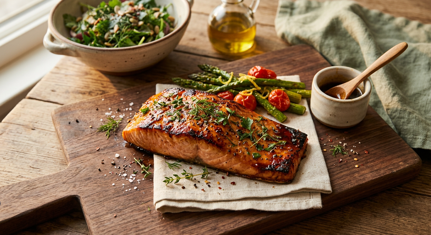 Glazed Salmon