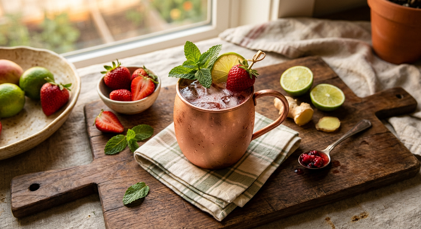 Strawberry Mule
